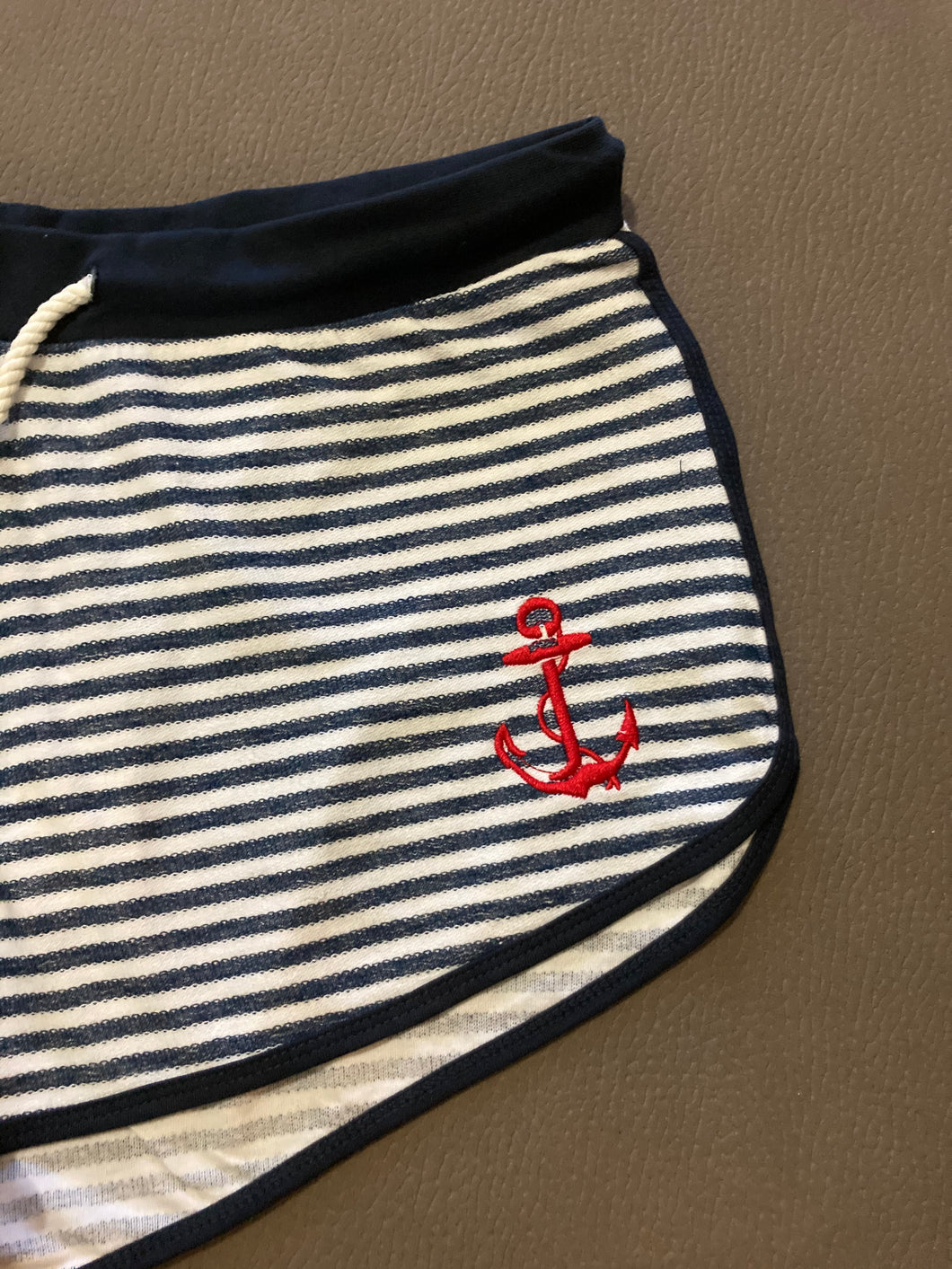 Nautical For The Day Striped Shorts