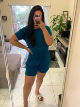 Load image into Gallery viewer, Teal Romper
