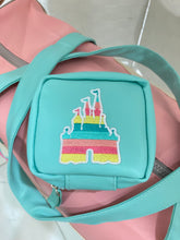 Load image into Gallery viewer, Believe In Magic Turquoise Zip Mini Pouch
