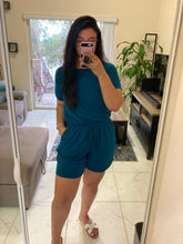 Load image into Gallery viewer, Teal Romper
